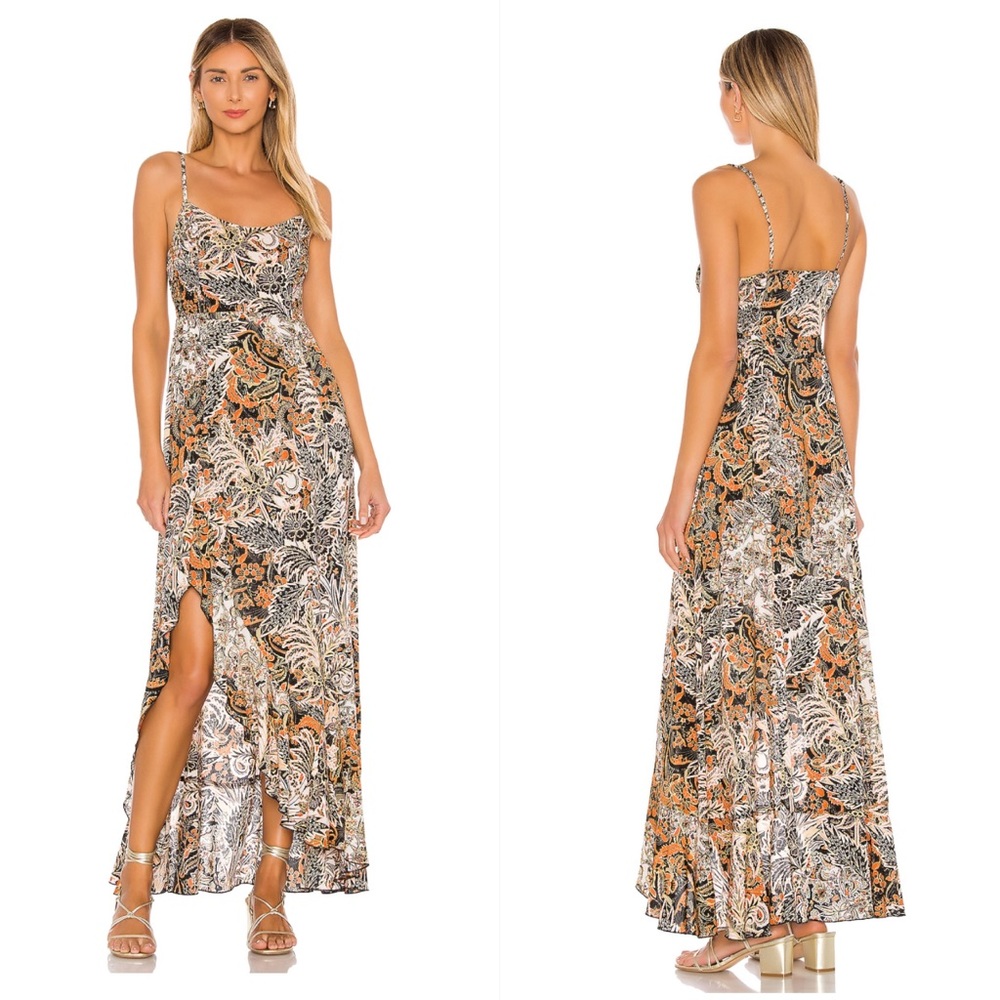 Free People Forever Yours Smocked Slipdress